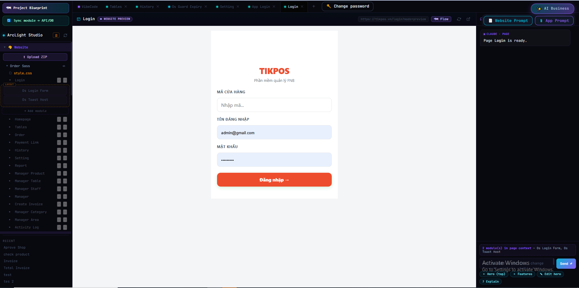 Web page