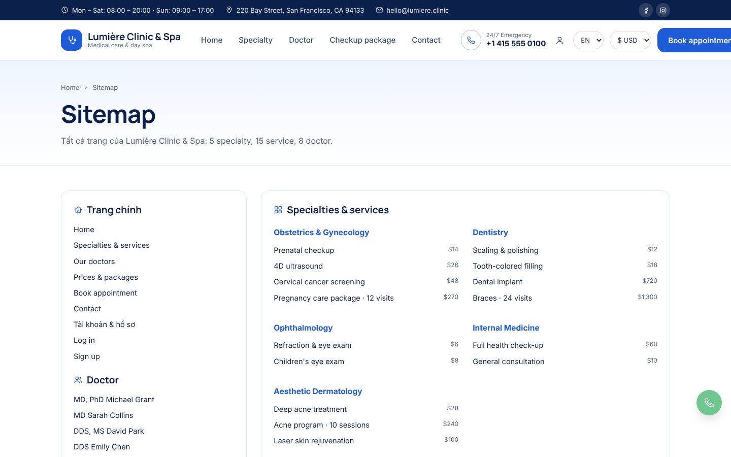Sitemap