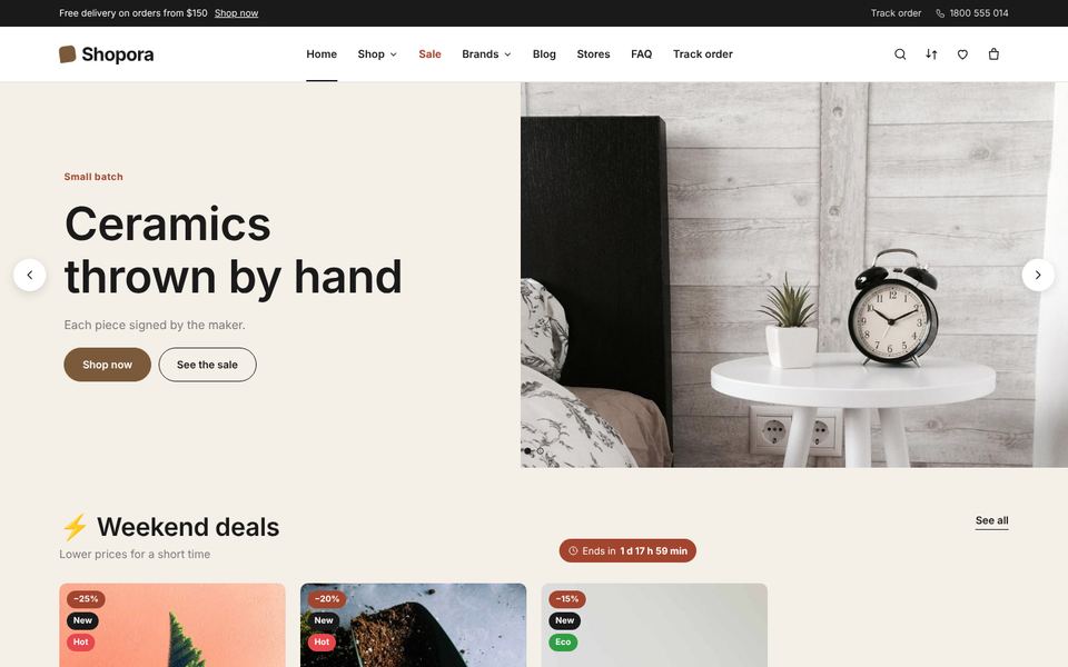 Art & handmade theme