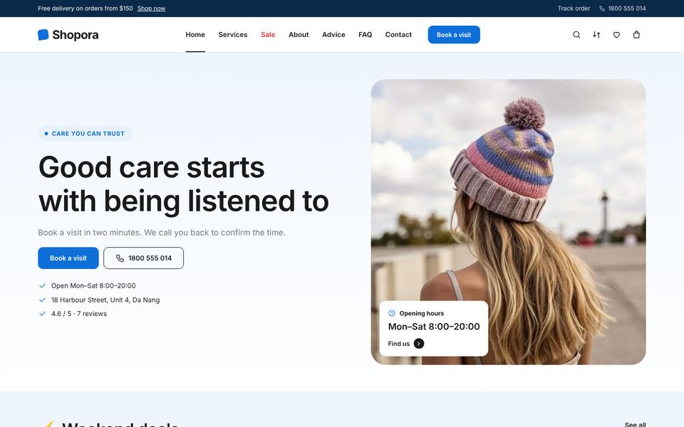 Clinic · Family care theme
