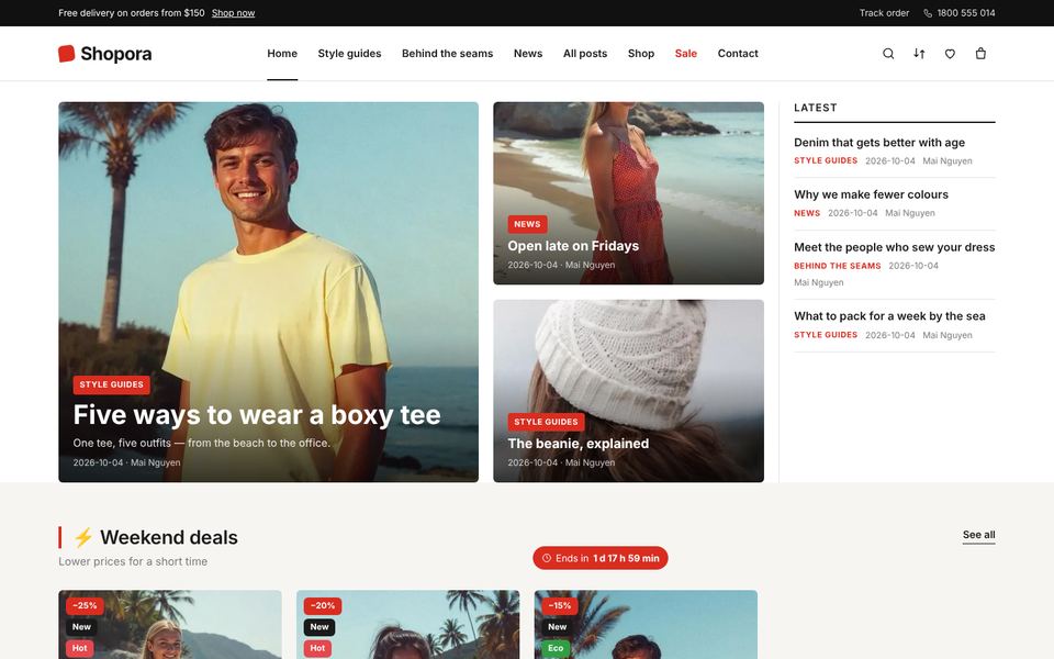 Magazine · Daily theme
