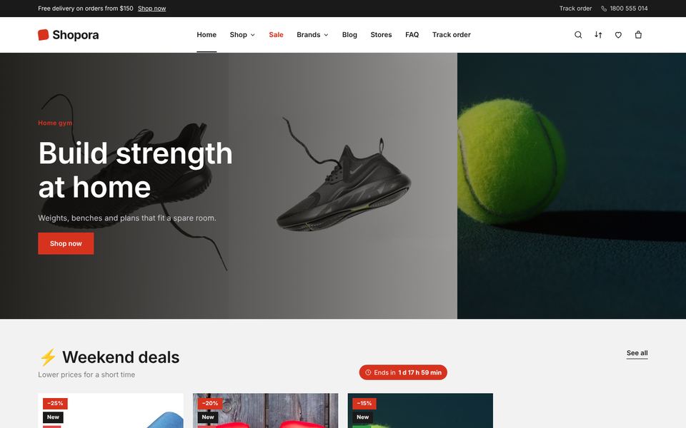 Gym & fitness theme