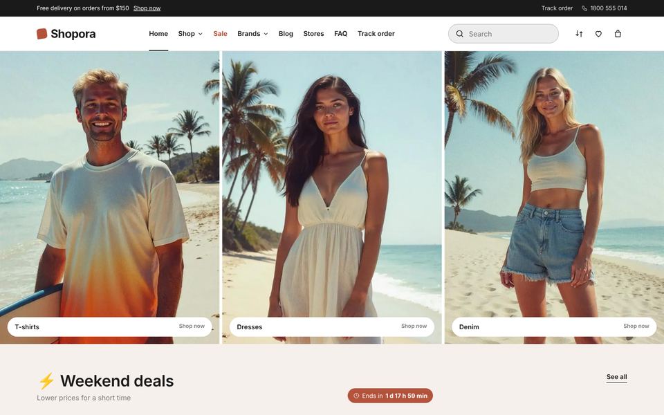 Fashion · Lookbook theme