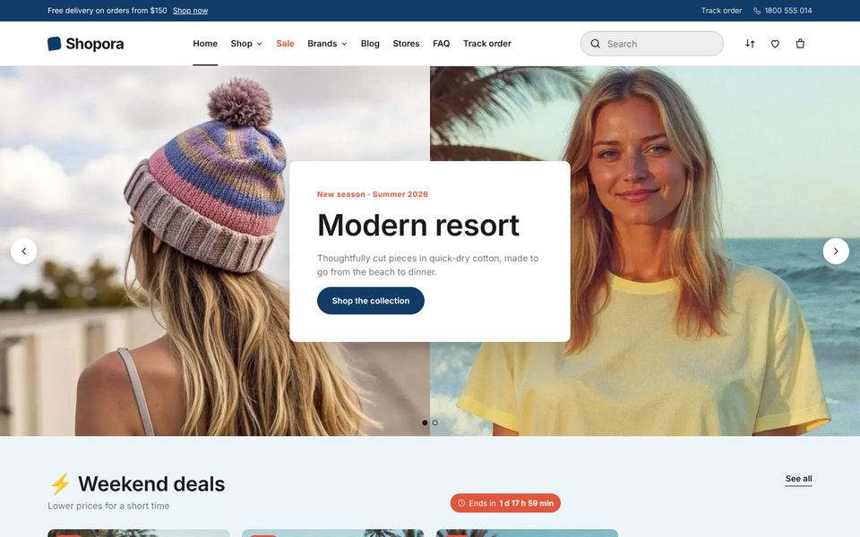 Swim & resort theme