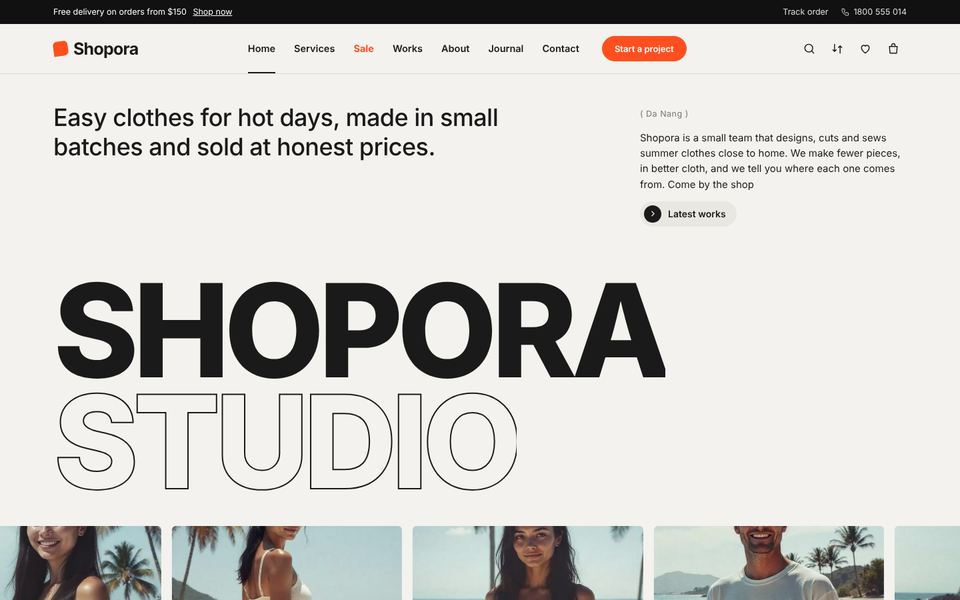 Agency · Studio theme