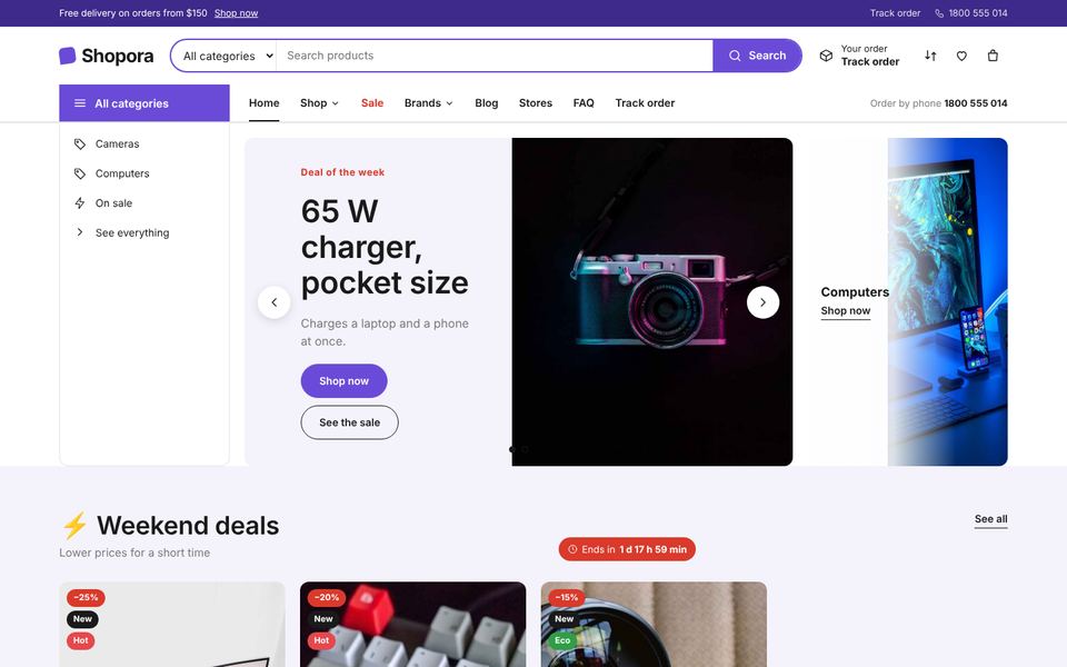 Tech accessories theme